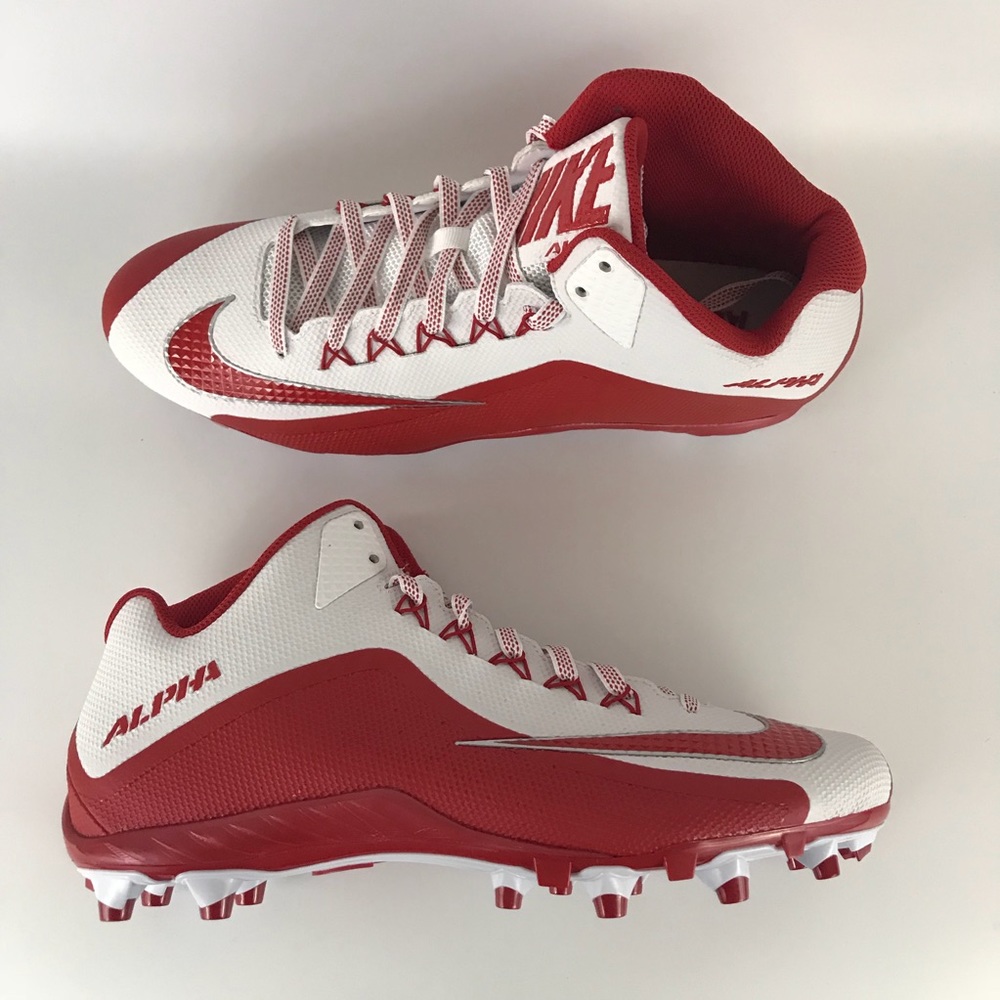 New Nike alpha pro 2 mid td 3/4 football size 15